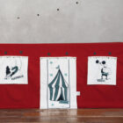 Playhouse/ Table playhouse / Tablecloth playhouse / Play tent / Indoor playhouse / Table tent / FUNDERTABLE "FUNderful Show"/ Circus decor