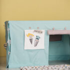 Playhouse/ Table playhouse / Tablecloth playhouse / Play tent / Indoor playhouse / Table tent / mint FUNDERTABLE "ParadICE ISLAND"