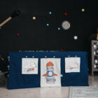 Playhouse/ Table playhouse / Tablecloth playhouse / Play tent / Indoor playhouse / Table tent / FUNDERTABLE "More Space" / Cosmic adventure