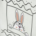 Playhouse/ Table playhouse / Tablecloth playhouse / Play tent / Indoor playhouse / Table tent / FUNDERTABLE/lovely rabbits/ sweet bunnies