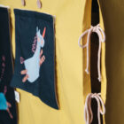 Playhouse/ Table playhouse /Tablecloth playhouse /Play tent /Indoor playhouse / Table tent / FUNDERTABLE "City-born UNICORN" / Unicorn Decor