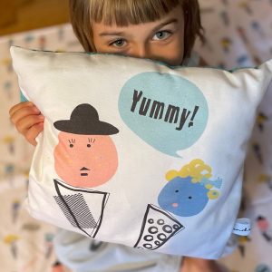 Kids' pillow/ Children cushion/ Children room decor/ Kids room decoration/ Ice cream decoration / FUNDERTABLE / "ParadICE ISLAND" set