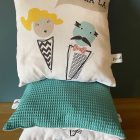 Kids' pillow/ Children cushion/ Children room decor/ Kids room decoration/ Ice cream decoration / FUNDERTABLE / "ParadICE ISLAND" set