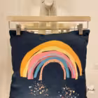 Rainbow pillow