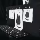 Play mat for children with cats motif