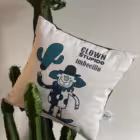 Kids pillow with clown