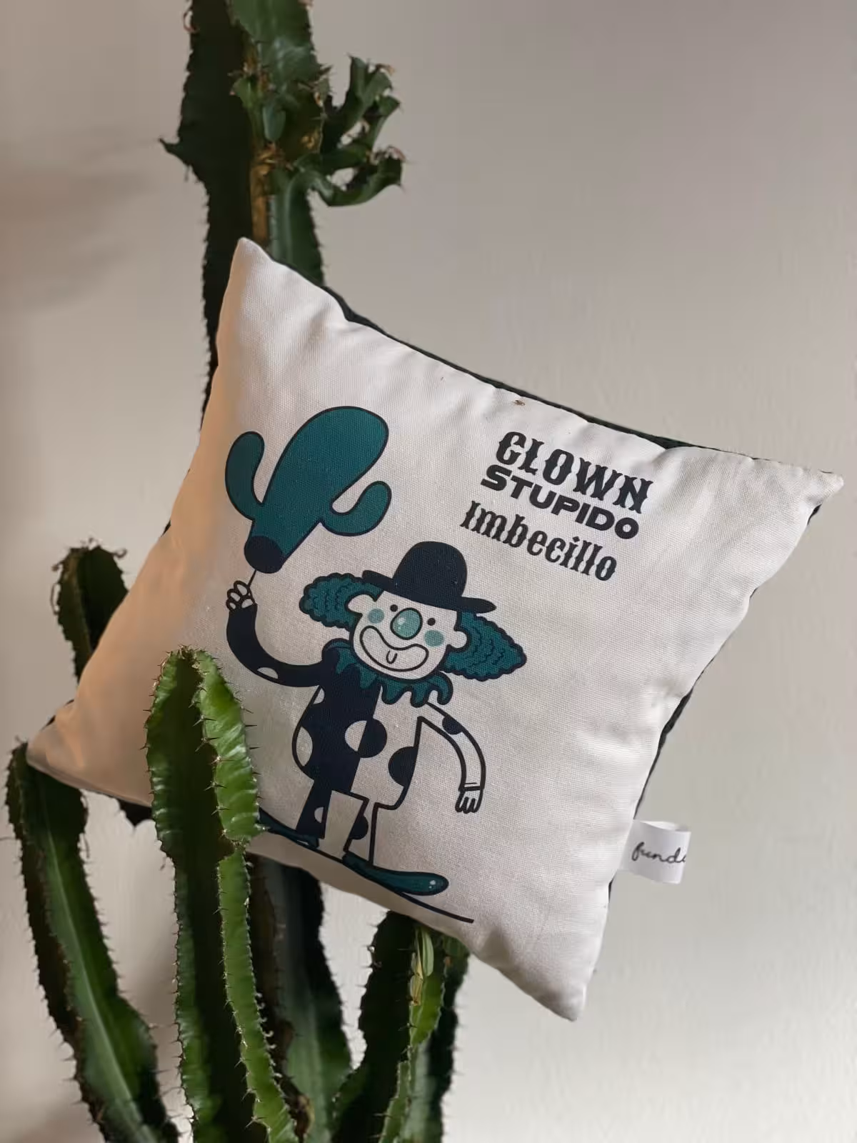 Kids pillow with clown