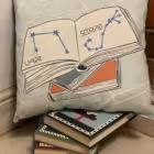 Children cushion with zodiac